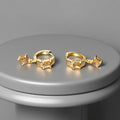 Champagne daily wear earrings