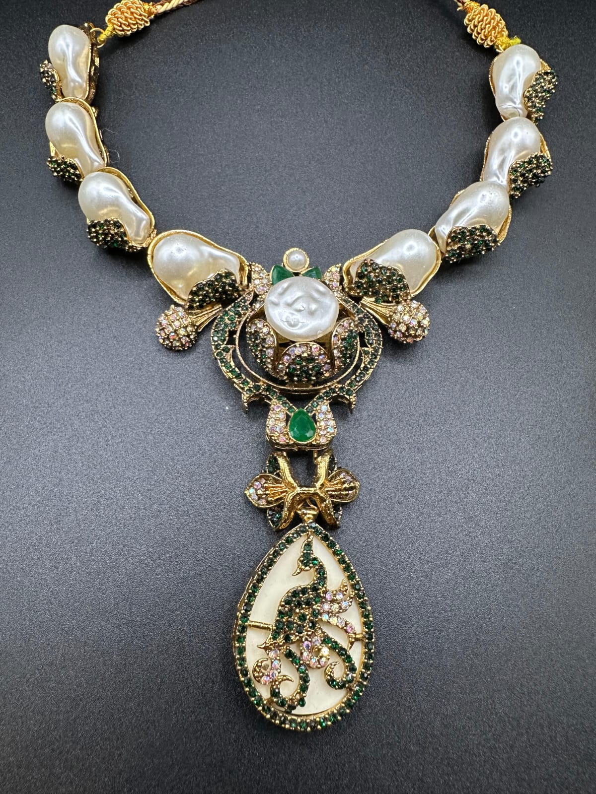 Turkish elegant mala set(emerald)