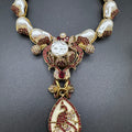 Turkish elegant mala set (ruby)