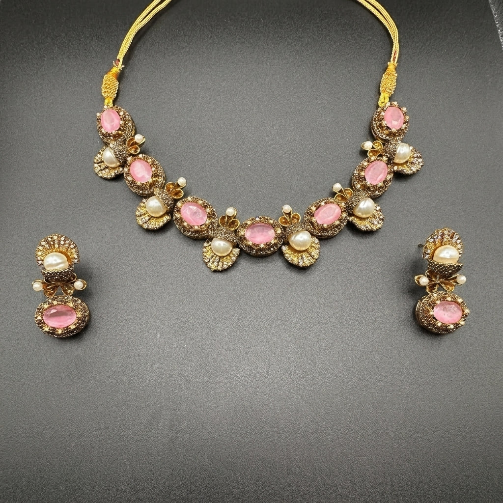 Turkish stylish pink set