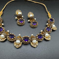 Turkish stylish purple set