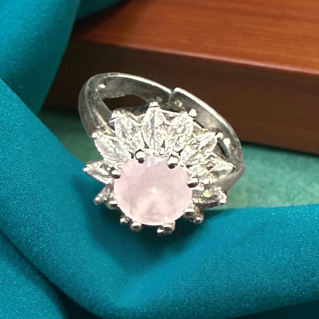 silver adjustable ring