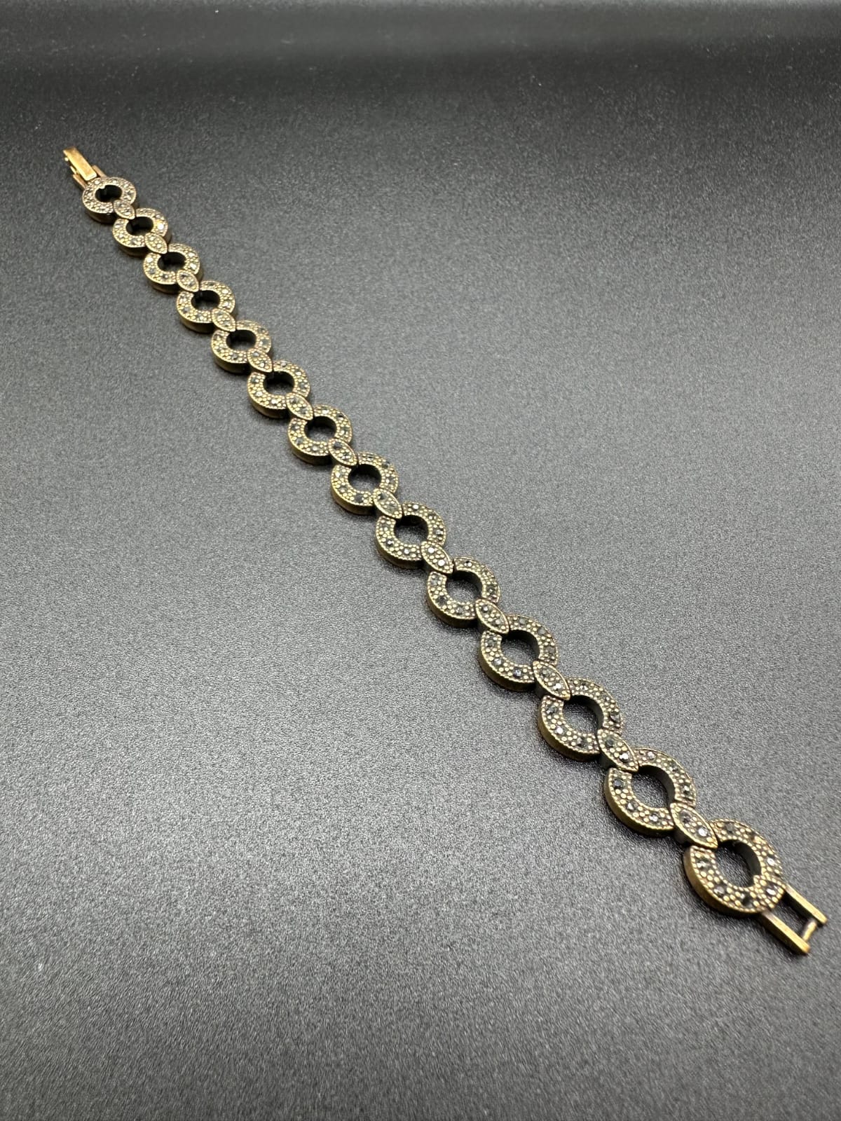 Turkish bracelet with black stones