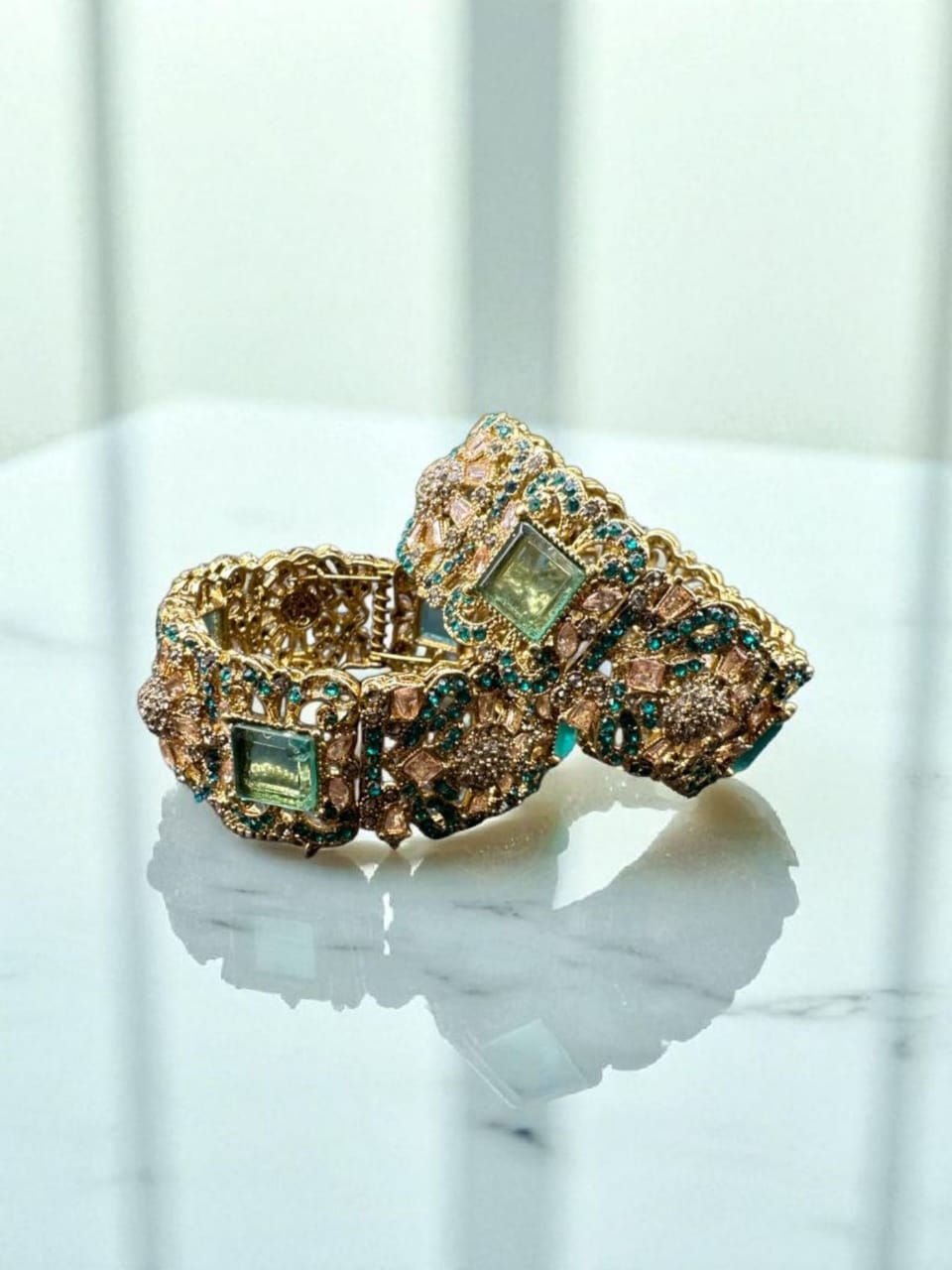 Turkish bold turquoise bangles