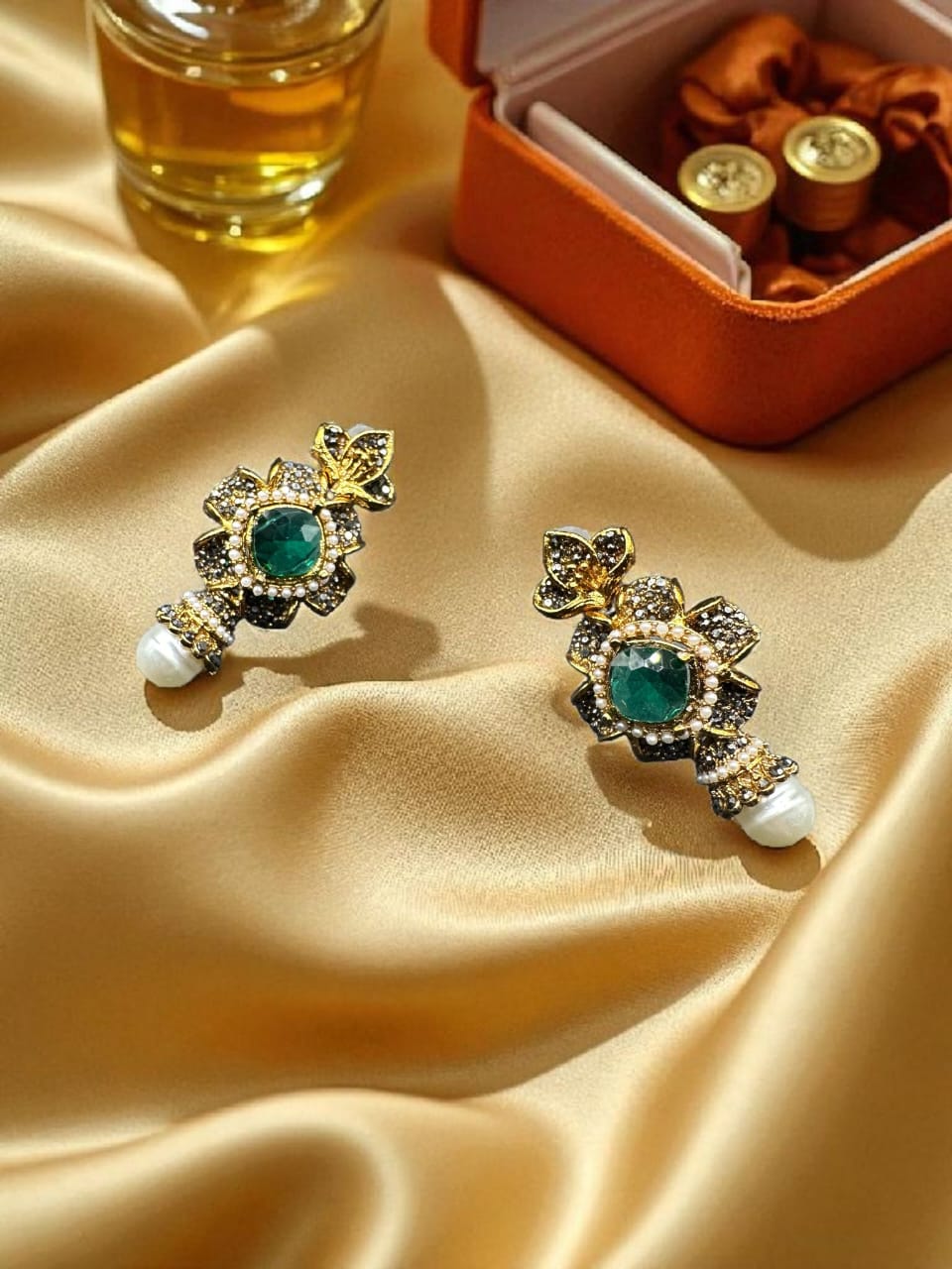 Turkish green choker set