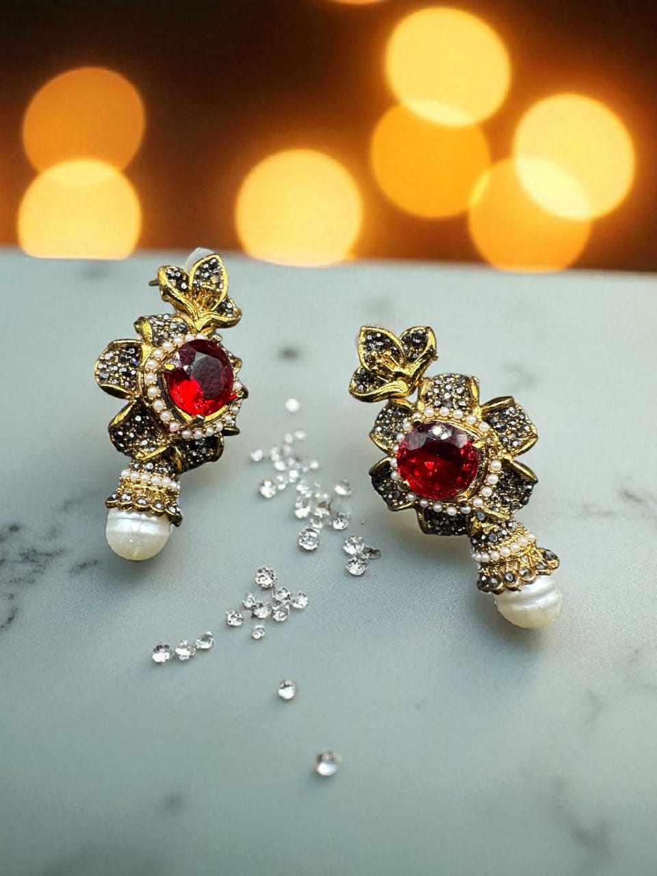 Turkish red choker set