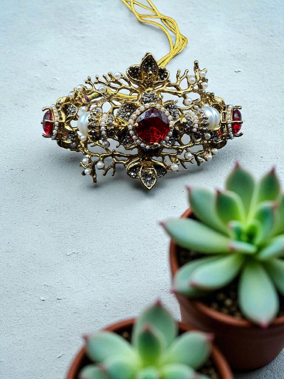 Turkish red choker set