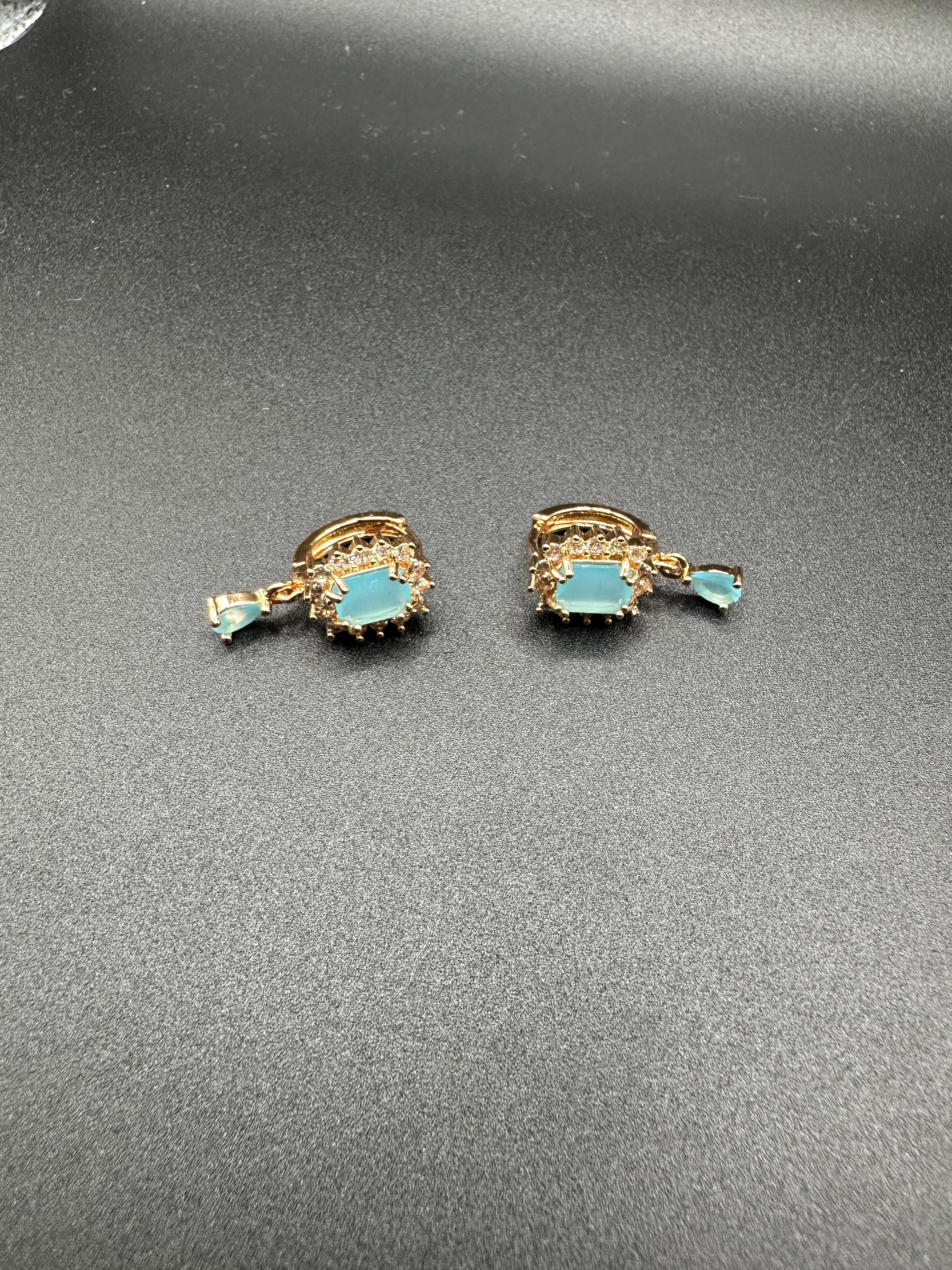 Turquoise daily wear earrings