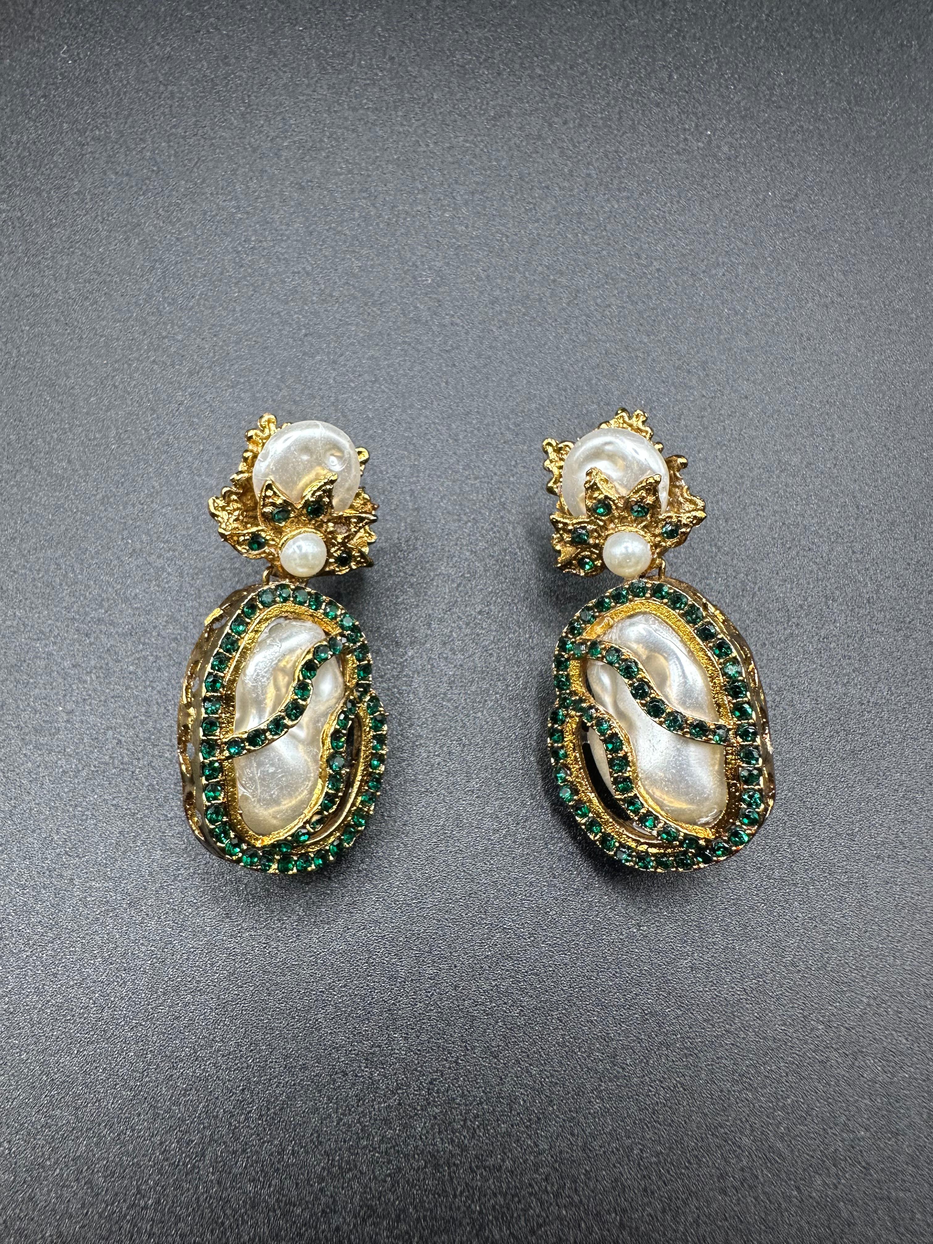 Turkish style green choker set