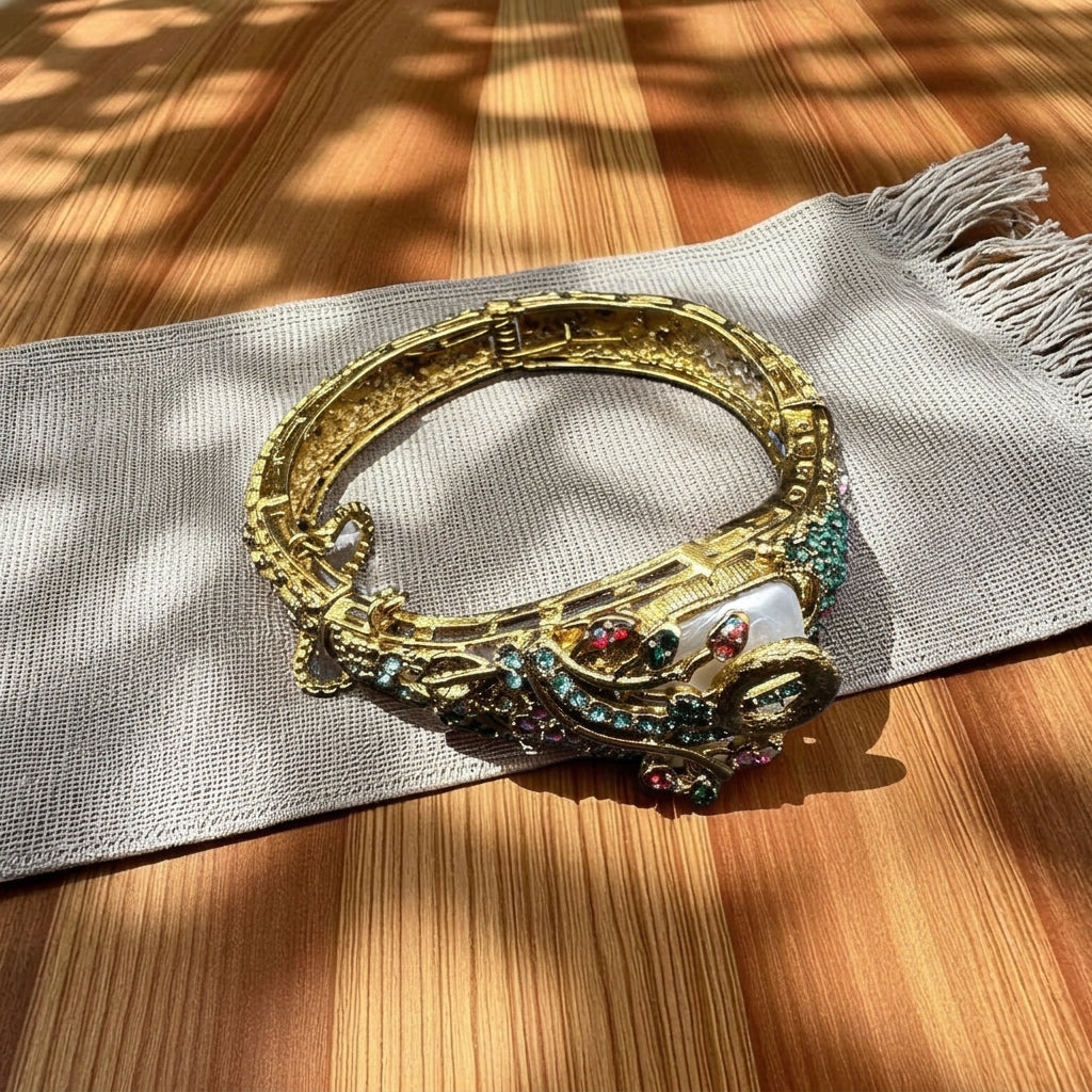 Turkish style adjustable bangle