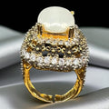 Turkish style bold pearl ring