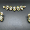 Turkish style green choker set