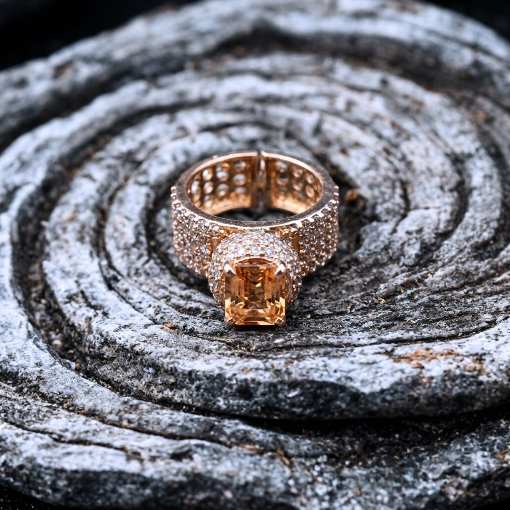 Turkish tower ring design