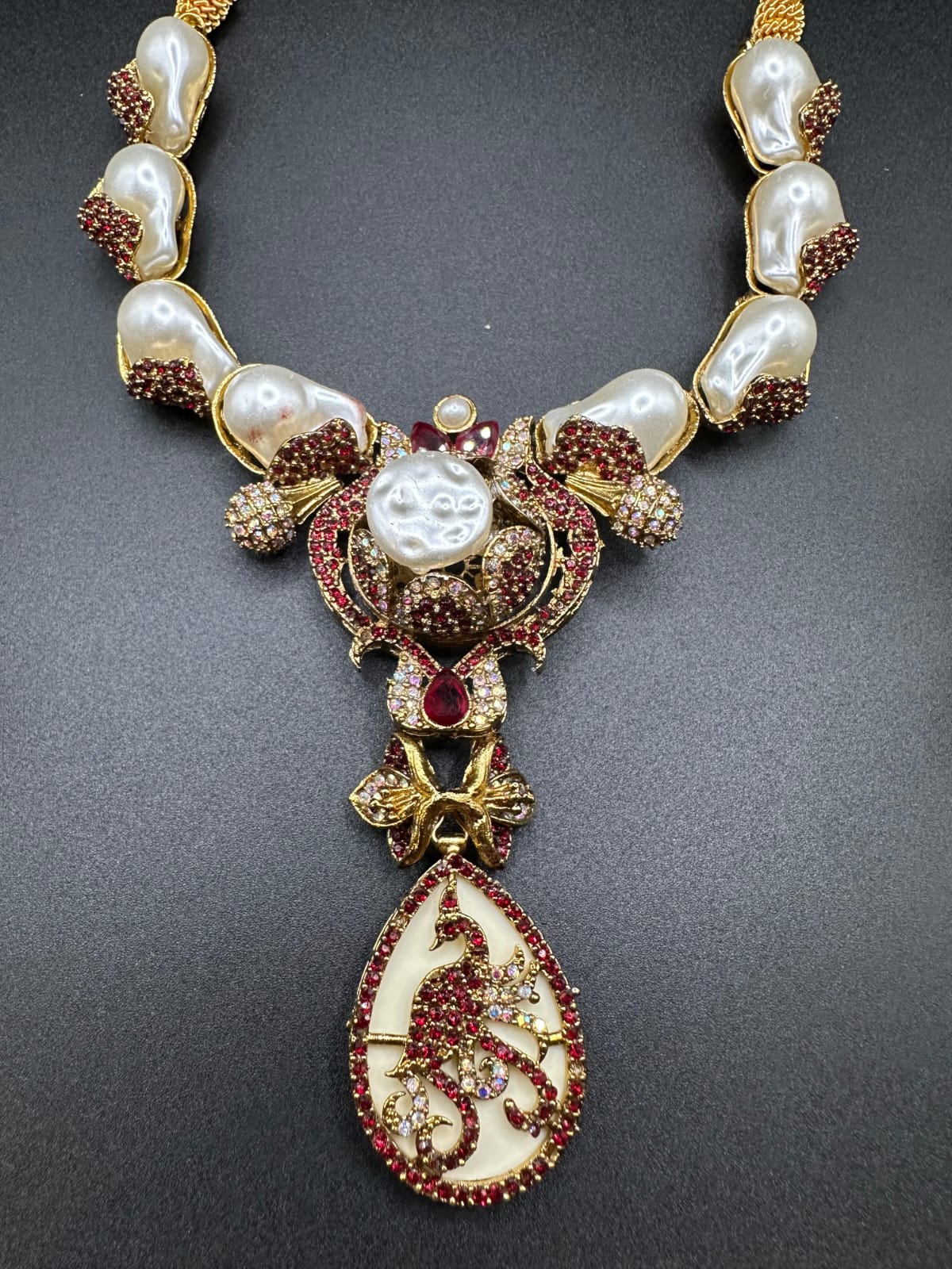 Turkish elegant mala set (ruby)