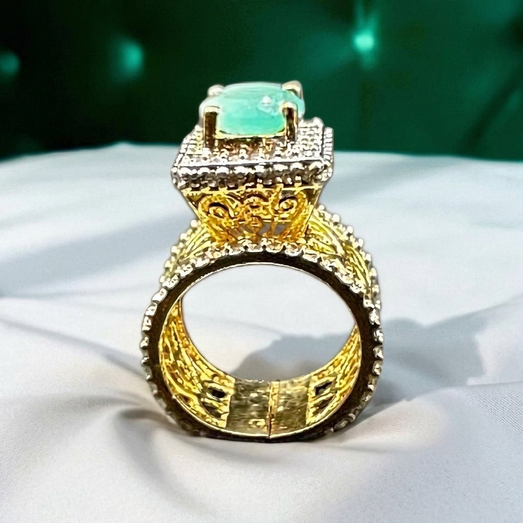 Turkish turquoise big ring
