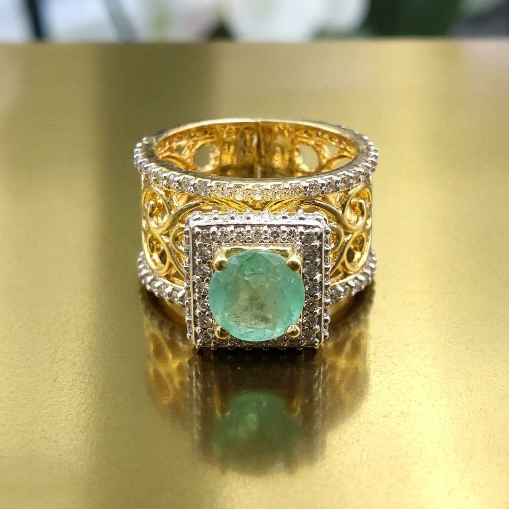 Turkish turquoise big ring