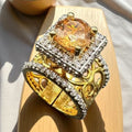 Turkish champagne big ring