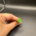 Turkish rhombus ring(green)