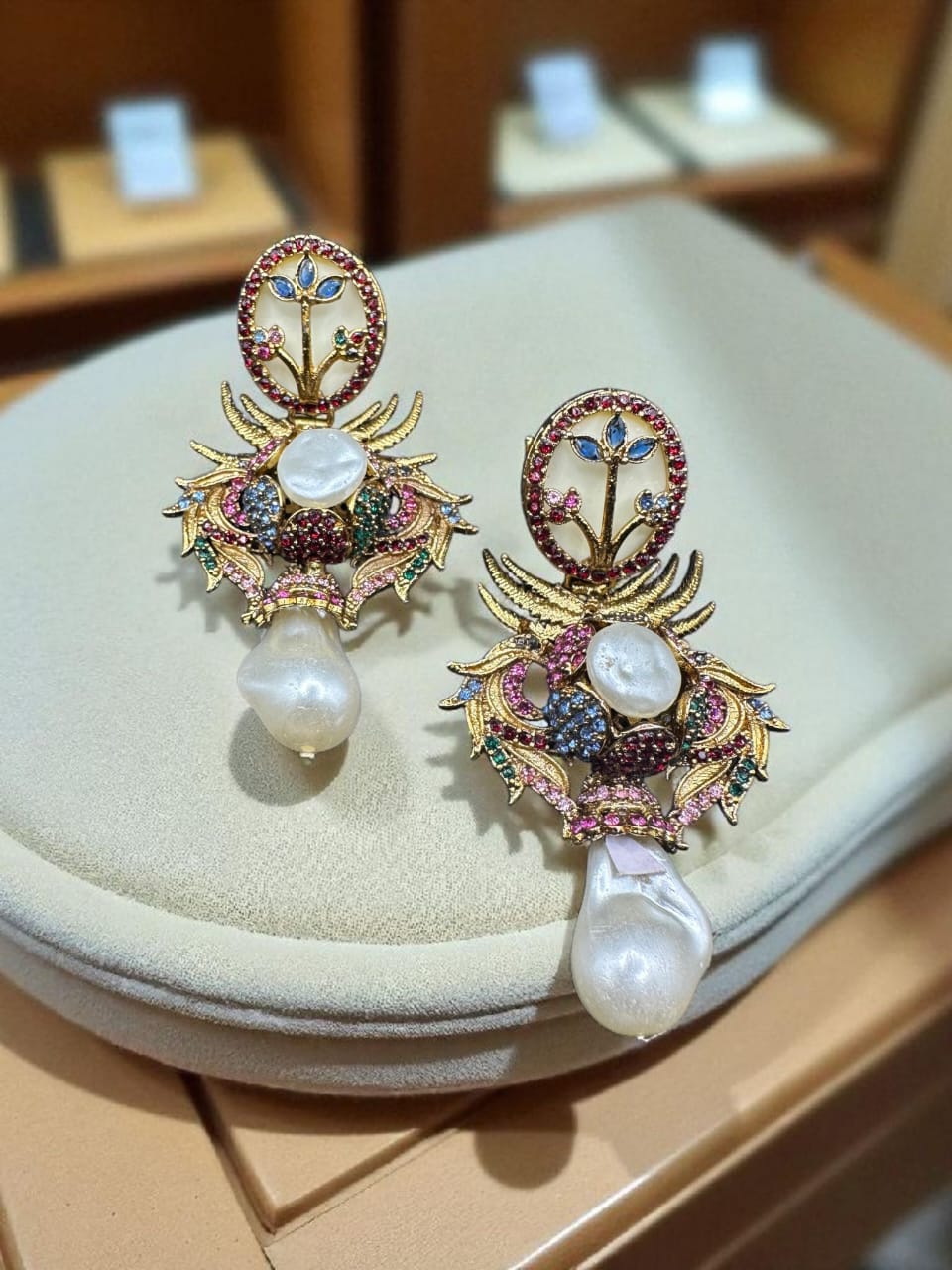 Turkish multi coloured earrings