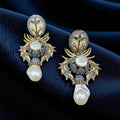 Turkish blue sapphire earring
