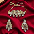 Turkish bold champagne choker set