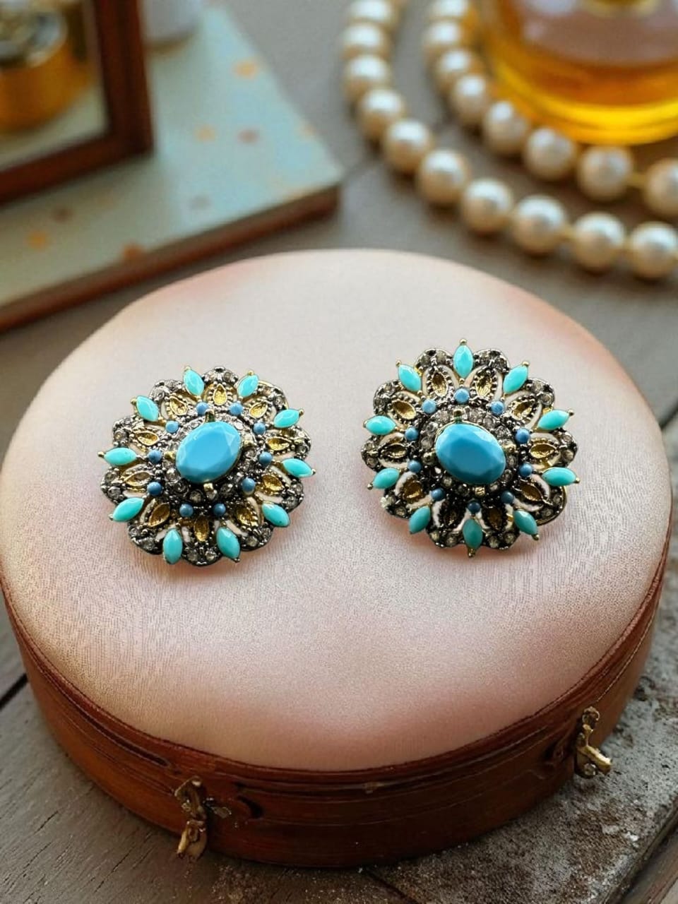 Feroza earrings